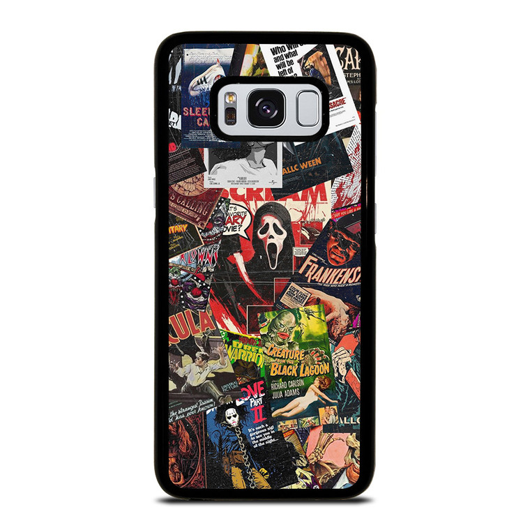 HORROR MOVIE POSTER COLLAGE Samsung Galaxy S8 Case