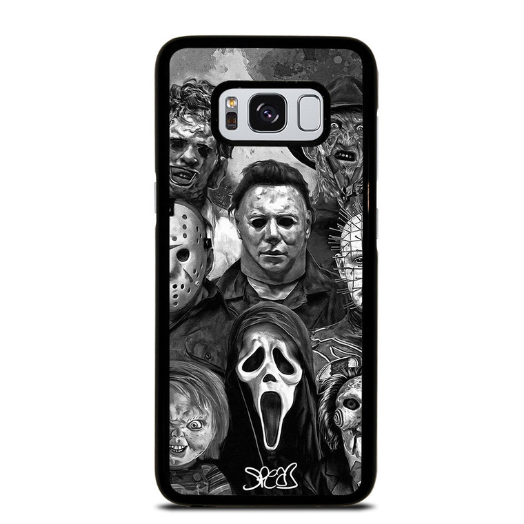 HORROR MOVIES CHARACTERS Samsung Galaxy S8 Case