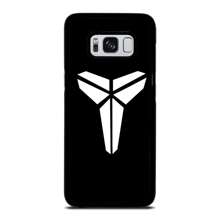 KOBE BLACK MAMBA LOGO BLACK Samsung Galaxy S8 Case