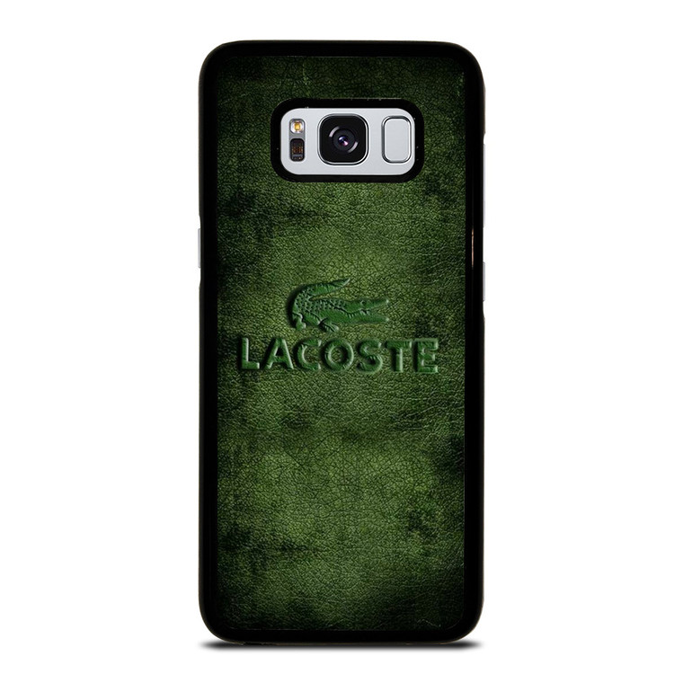 LACOSTE LOGO EMBOSSED LEATHER Samsung Galaxy S8 Case
