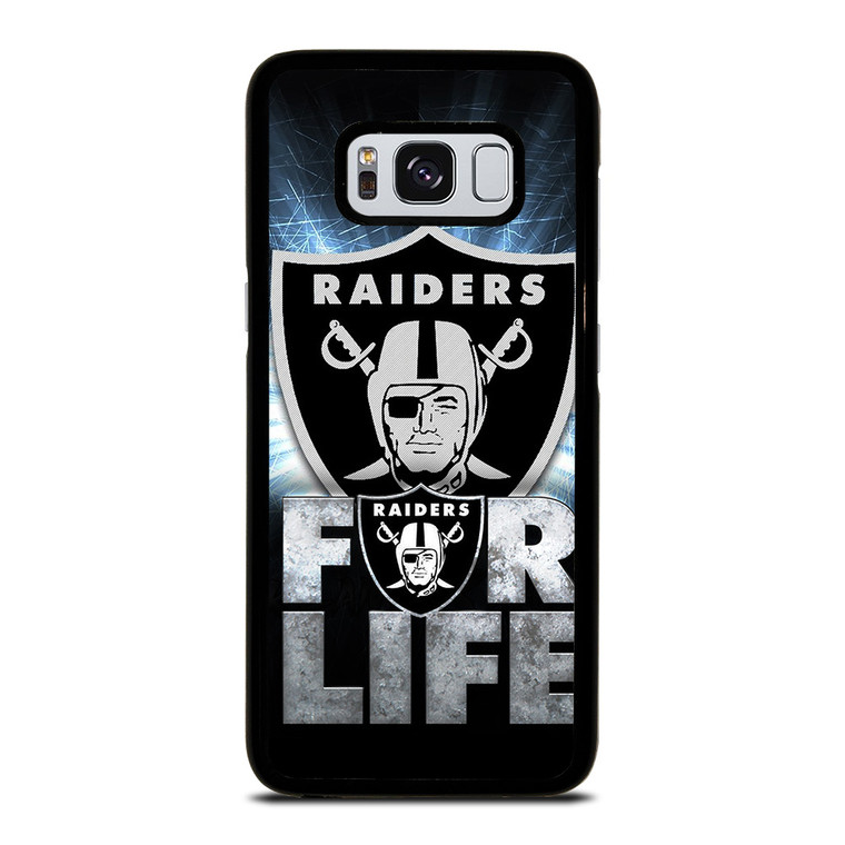 LAS VEGAS RAIDERS FOOTBALL LOGO Samsung Galaxy S8 Case