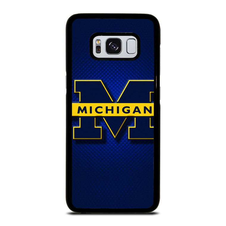 MICHIGAN WOLVERINE SYMBOL LOGO Samsung Galaxy S8 Case