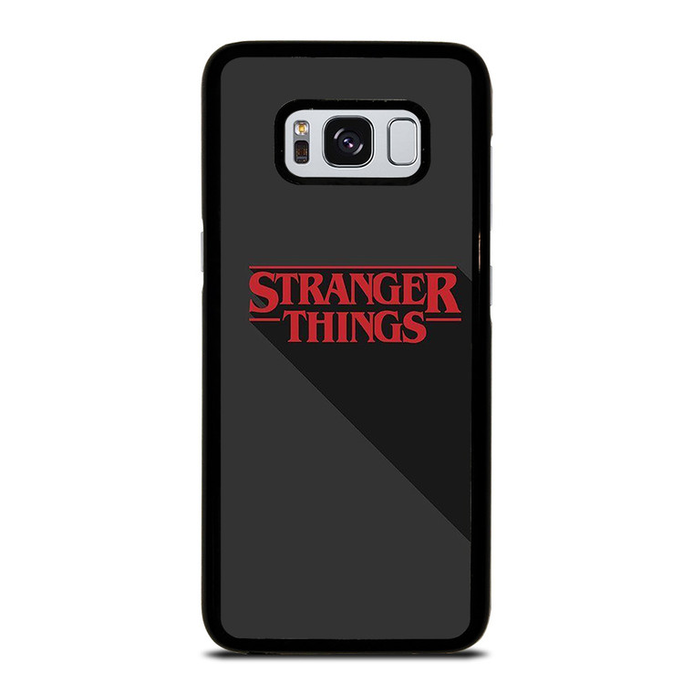 STRANGER THINGS LOGO ICON Samsung Galaxy S8 Case