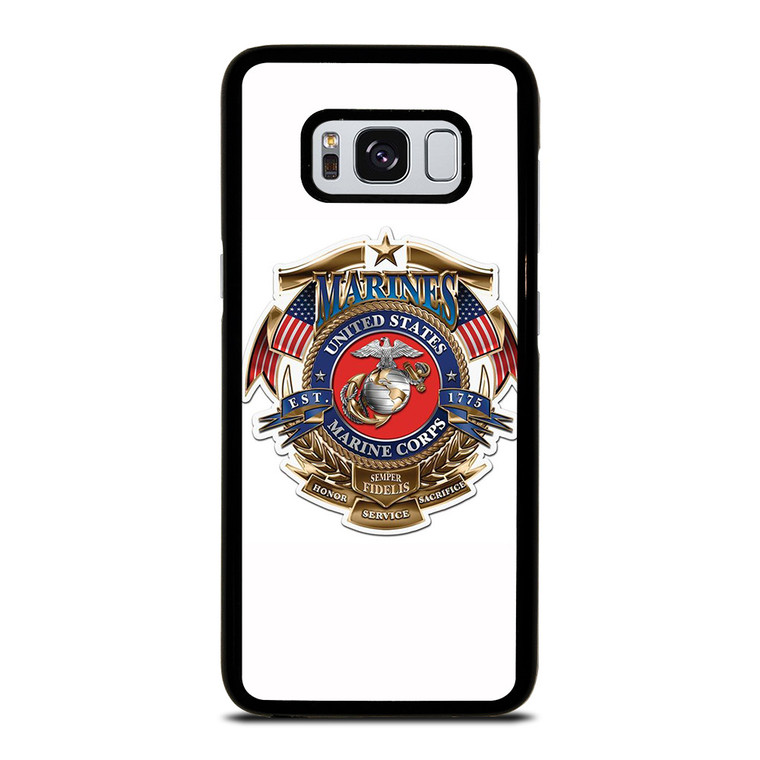 USMC US MARINE SEAL CORPS LOGO EMBLEM Samsung Galaxy S8 Case
