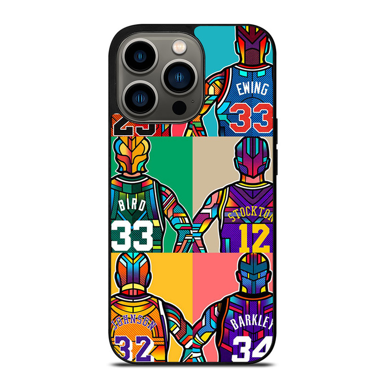 NBA LEGENDS ART iPhone 13 Pro Case NBA LEGENDS ART iPhone 13 Pro Case