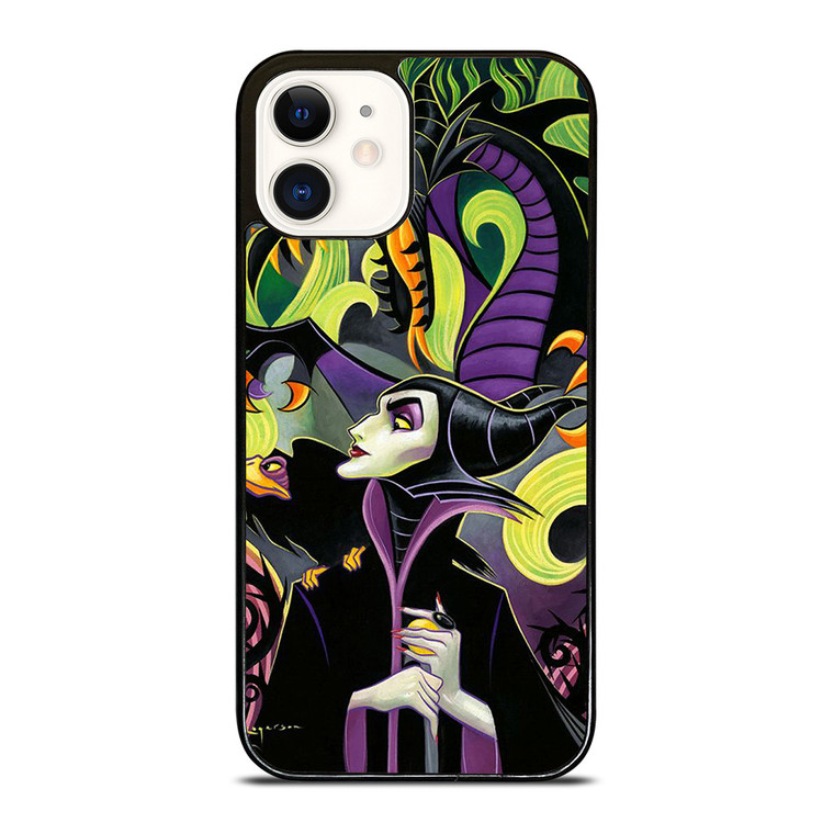 MALEFICENT'S DISNEY ART iPhone 12 Case