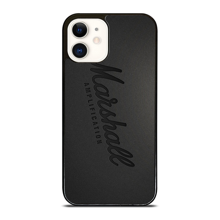 MARSHALL AMPLIFICATION LOGO iPhone 12 Case