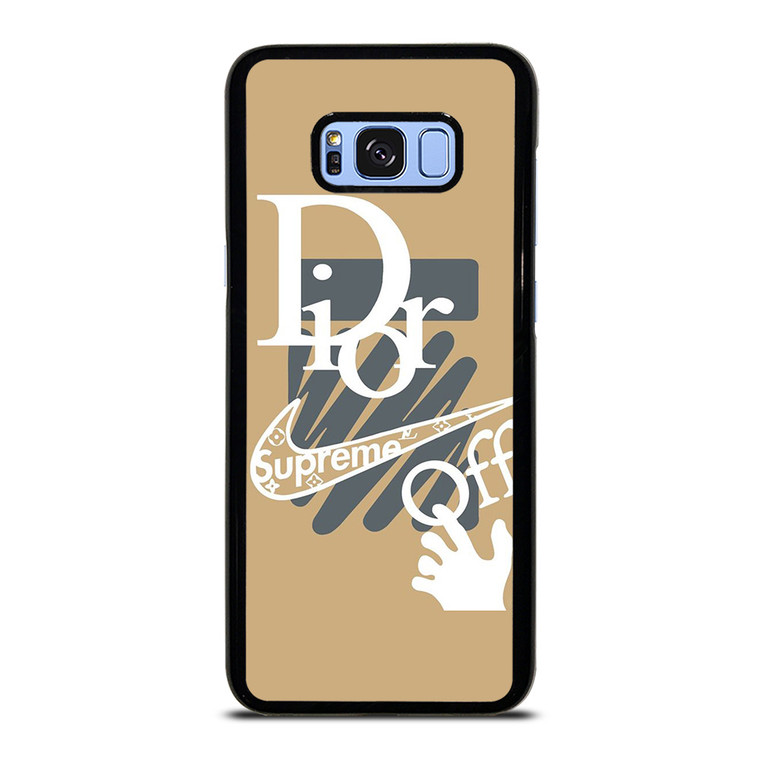 OFF WHITE DIOR SUPREME LOGO Samsung Galaxy S8 Plus Case