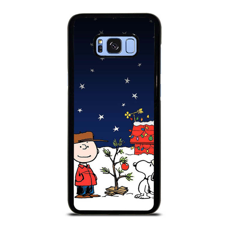 SNOOPY AND CHARLIE BROWN SNOW THE PEANUTS Samsung Galaxy S8 Plus Case