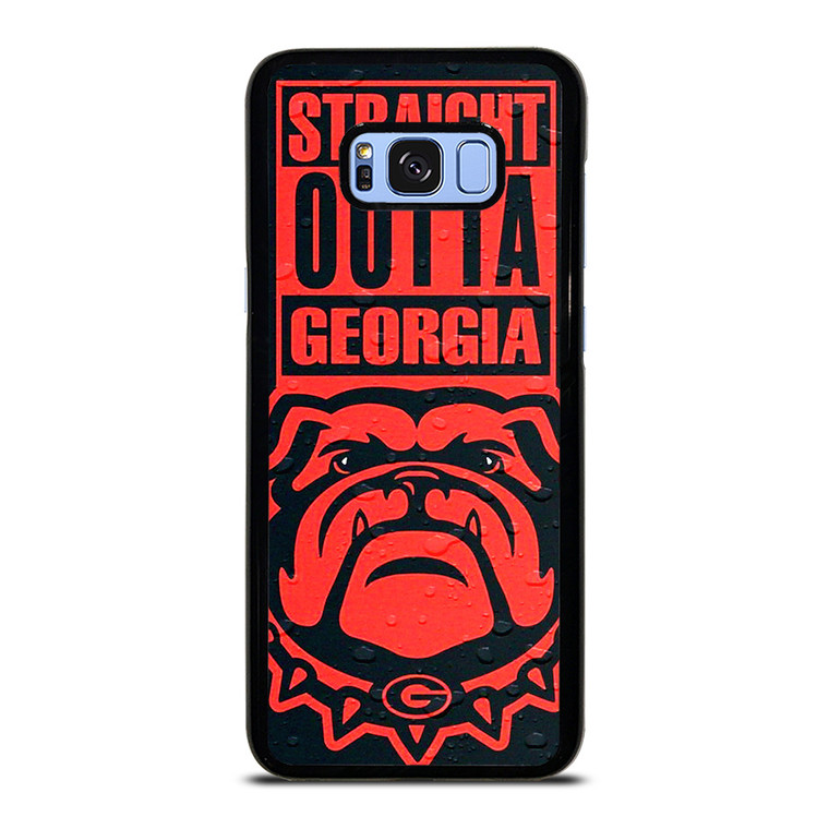 STRAIGHT OUTTA GEORGIA BULLDOGS DAWGS Samsung Galaxy S8 Plus Case