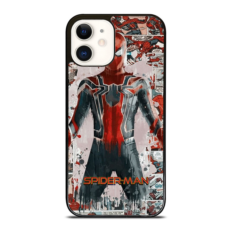 MARVEL SPIDERMAN COMIC MEALTY iPhone 12 Case
