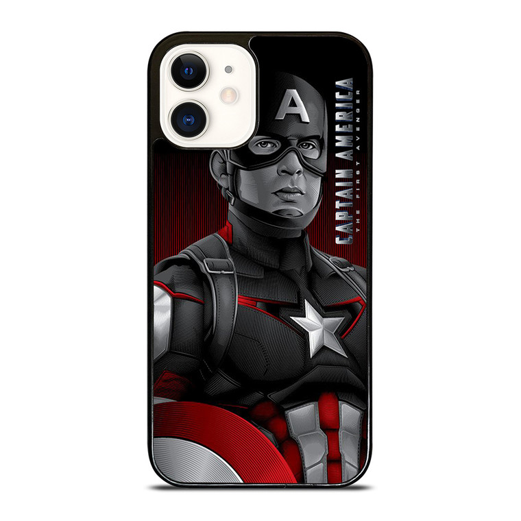 MARVEL STUDIOS CAPTAIN AMERIKA THE FIRST AVENGER LINE iPhone 12 Case
