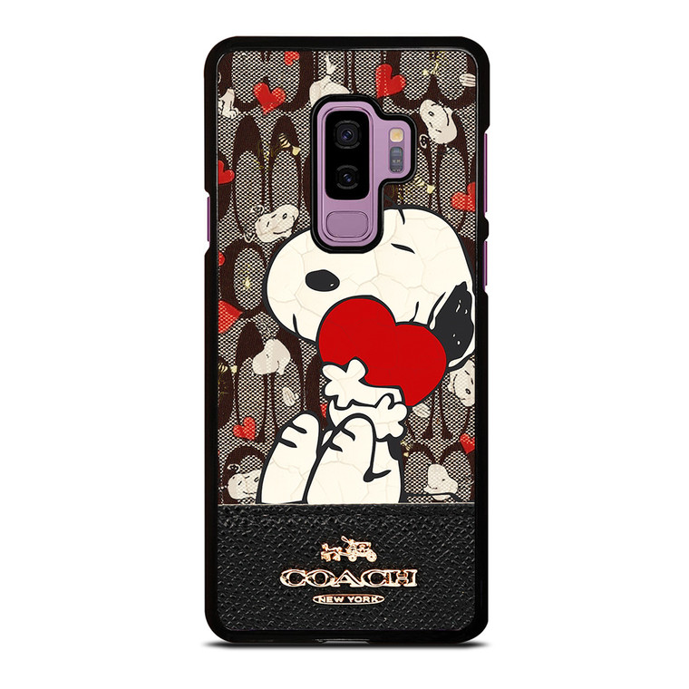 COACH NEW YORK SNOOPY Samsung Galaxy S9 Plus Case