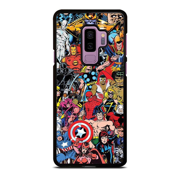 MARVELCOMICS CHARACTERS Samsung Galaxy S9 Plus Case
