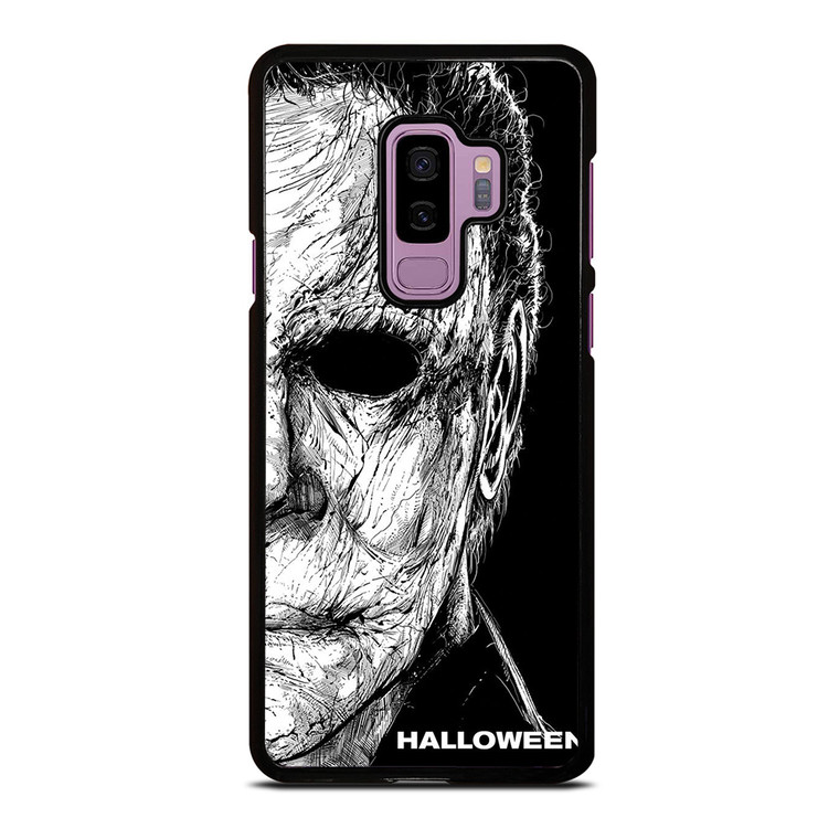 MICHAEL MYERS FACE HALLOWEEN FACE ART Samsung Galaxy S9 Plus Case