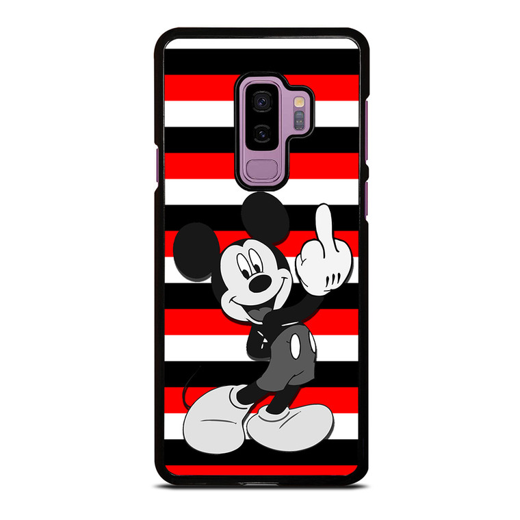 MICKEY MOUSE DISNEY MIDDLE FINGER Samsung Galaxy S9 Plus Case
