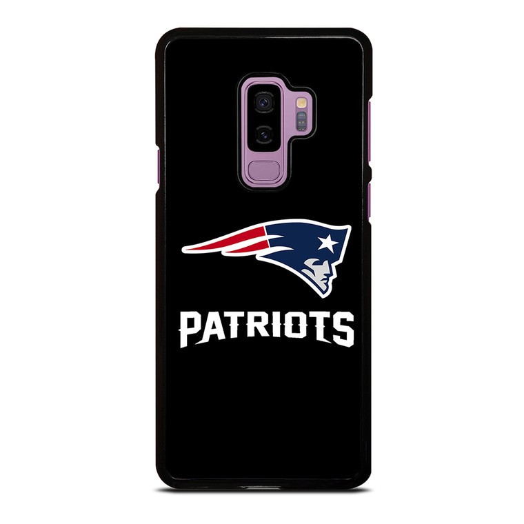 NEW ENGLAND PATRIOTS LOGO BLACK Samsung Galaxy S9 Plus Case