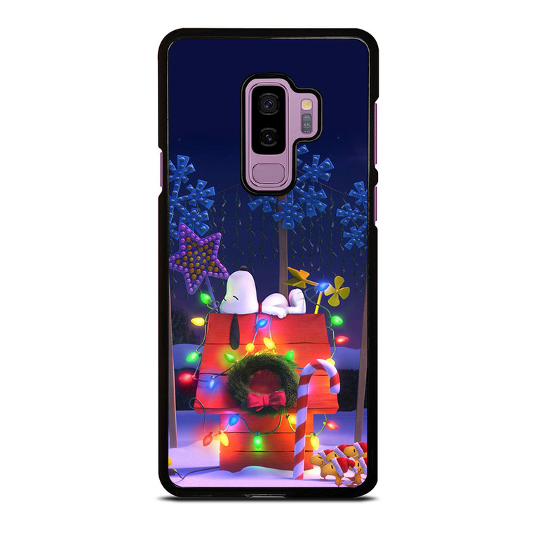 SNOOPY CHRISTMAS THE PEANUTS Samsung Galaxy S9 Plus Case