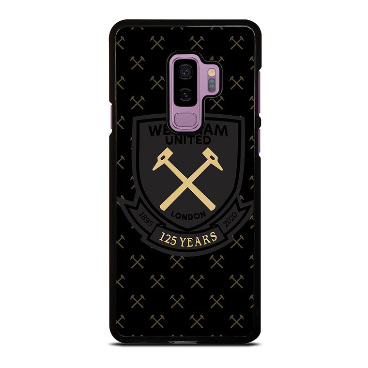 WEST HAM UNITED BLACK LOGO Samsung Galaxy S9 Plus Case