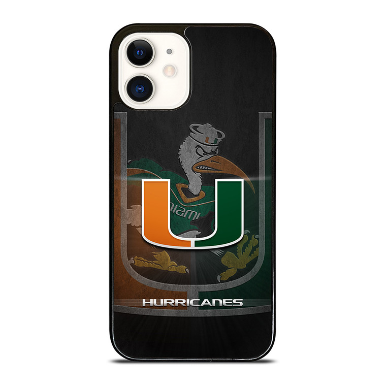 MIAMI HURRICANES UM 3 iPhone 12 Case