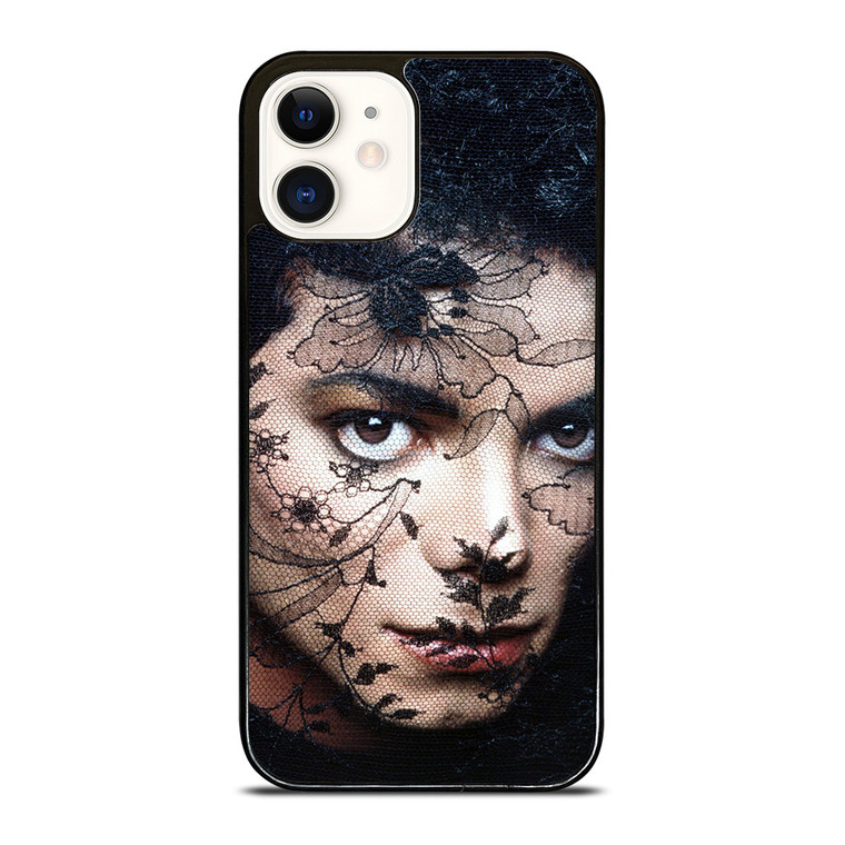 MICHAEL JACKSON FACE POTRAIT iPhone 12 Case