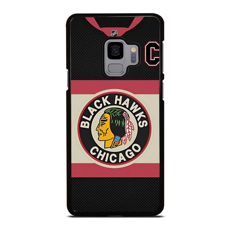 CHICAGO BLACKHAWKS FOOTBALL JERSEY Samsung Galaxy S9 Case