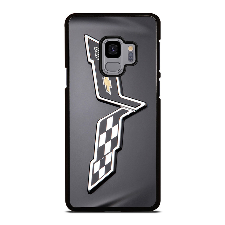 CORVETTE CHEVY LOGO EMBLEM Samsung Galaxy S9 Case