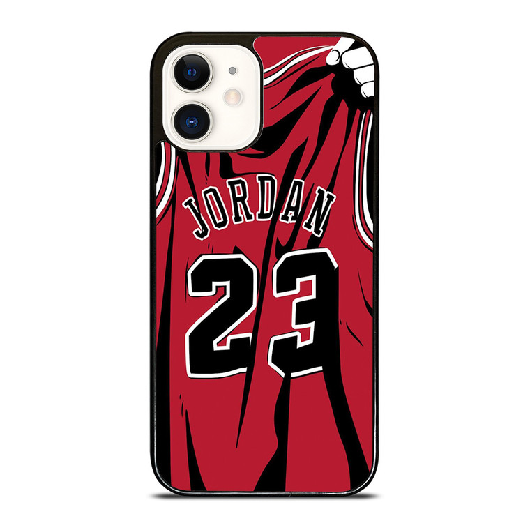 MICHAEL JORDAN 23 JERSEY ART iPhone 12 Case
