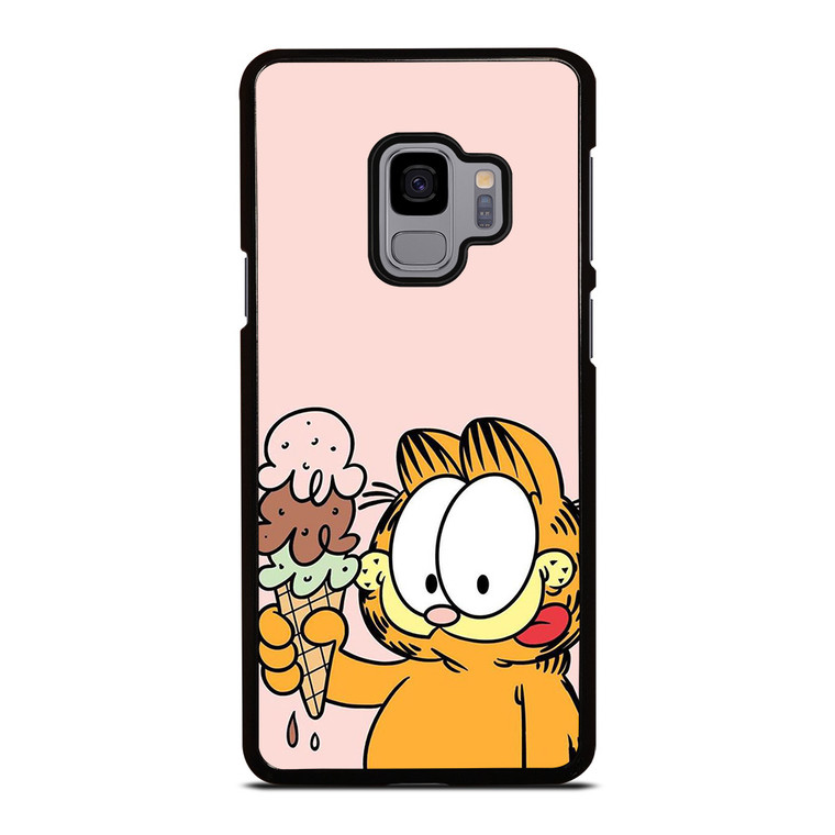GRAFIELD THE CAT ICE CREAM Samsung Galaxy S9 Case