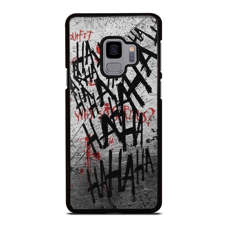 JOKER WHY SO SERIOUS HAHAHA Samsung Galaxy S9 Case