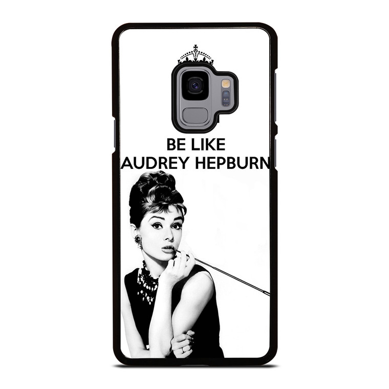 KEEP CALM AUDREY HEPBURN Samsung Galaxy S9 Case