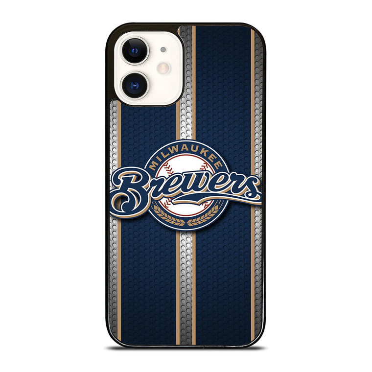 MILWAUKEE BREWERS MLB NEW LOGO iPhone 12 Case
