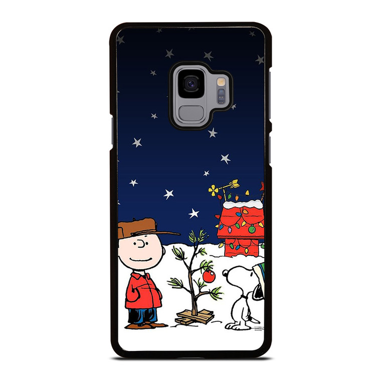 SNOOPY AND CHARLIE BROWN SNOW THE PEANUTS Samsung Galaxy S9 Case