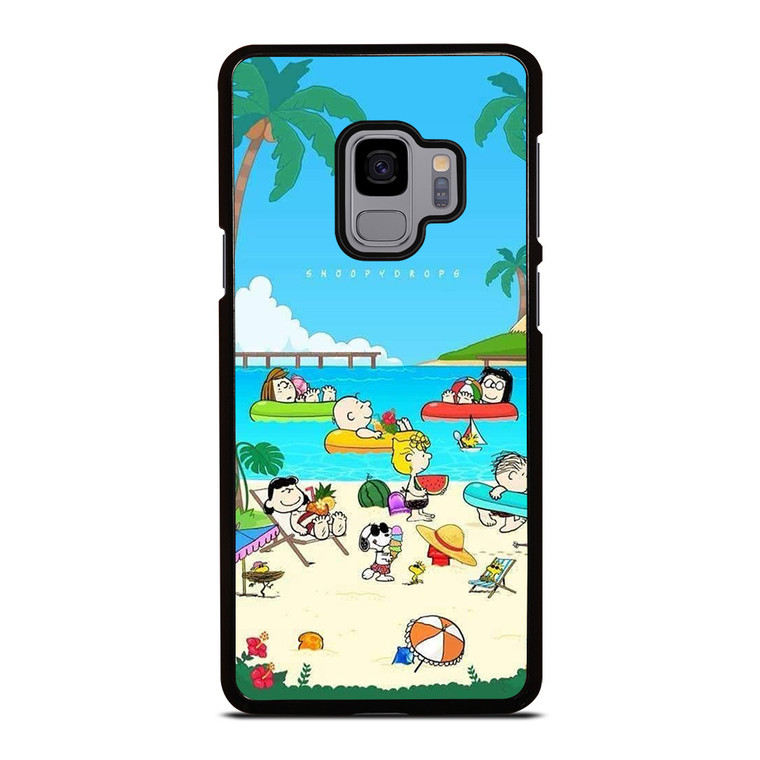 SNOOPY THE PEANUTS BEACH Samsung Galaxy S9 Case