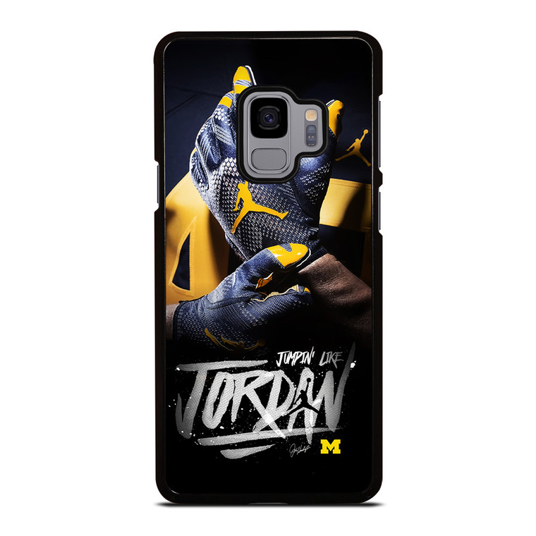 UNIVERSITY OF MICHIGAN AIR JORDAN Samsung Galaxy S9 Case