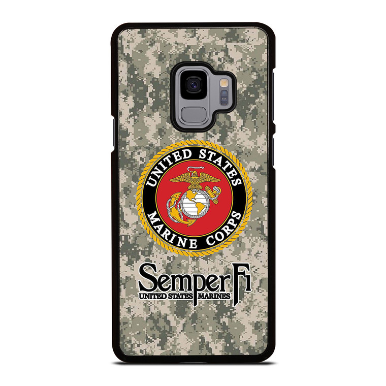 USMC US MARINE CORPS SEMPER Samsung Galaxy S9 Case USMC US MARINE CORPS SEMPER Samsung Galaxy S9 Case