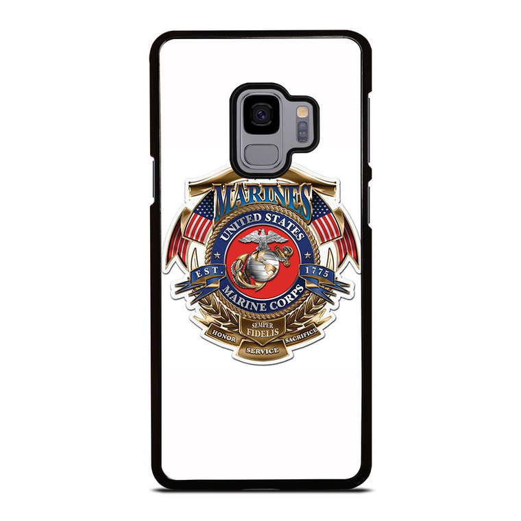 USMC US MARINE SEAL CORPS LOGO EMBLEM Samsung Galaxy S9 Case