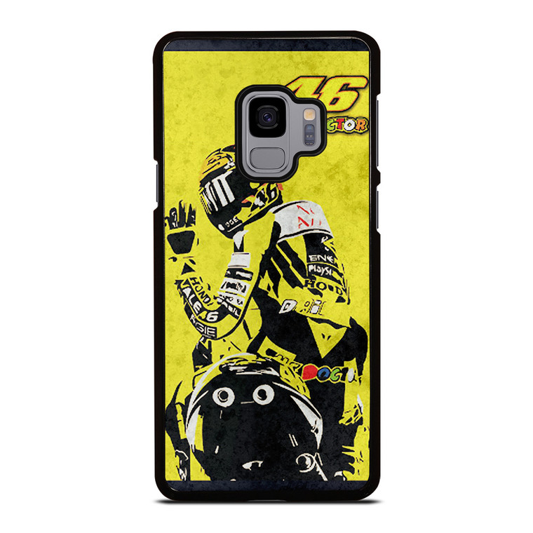 VALENTINO ROSSI THE DOCTOR 46 MOTOGP LEGEND Samsung Galaxy S9 Case