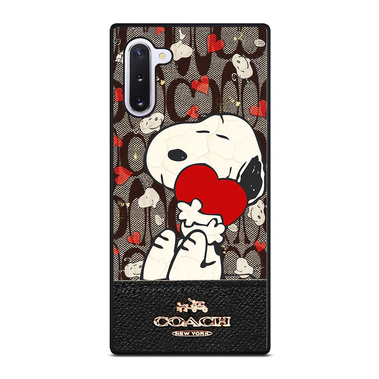 COACH NEW YORK SNOOPY Samsung Galaxy S10 Case