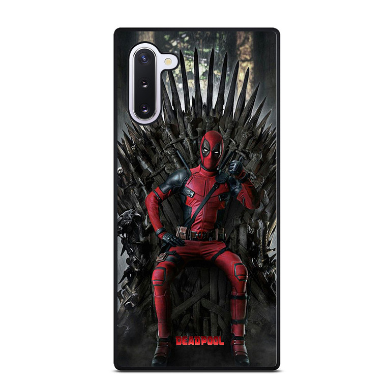 DEADPOOL THRONE MARVEL SUPERHERO Samsung Galaxy S10 Case