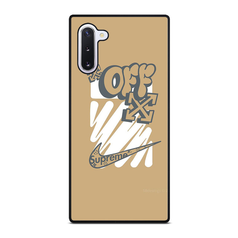 OFF WHITE NIKE SUPREME LOGO Samsung Galaxy S10 Case