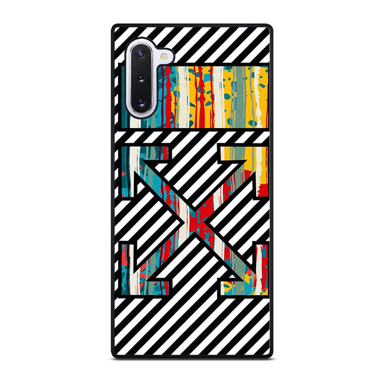 OFF WHITE STRIPES Samsung Galaxy S10 Case