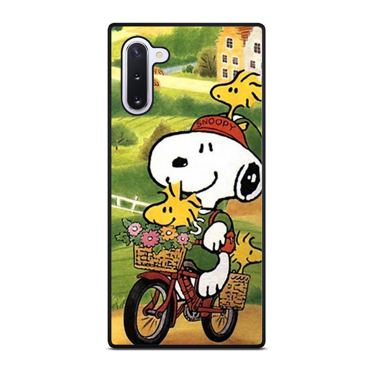 SNOOPY THE PEANUTS BICYCLE Samsung Galaxy S10 Case