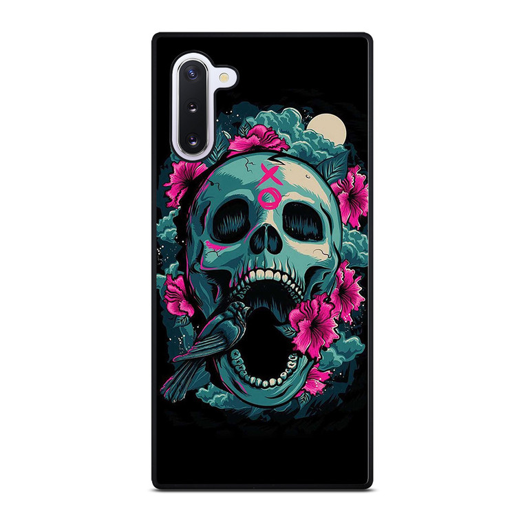 SUGAR SKULL FLOWERS TATTOO Samsung Galaxy S10 Case