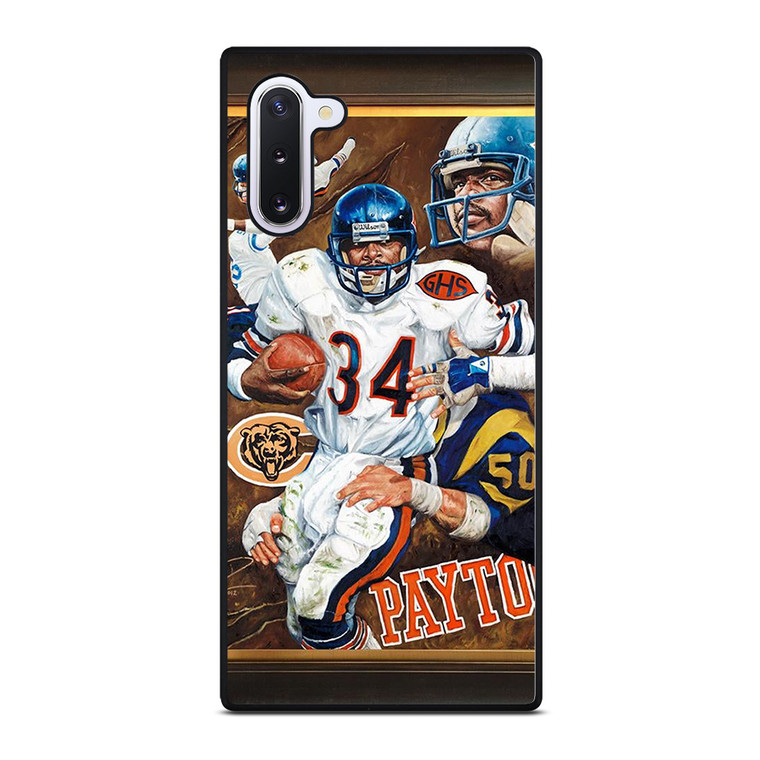 WALTER PAYTON FOOTBALL CHICAGO BEARS Samsung Galaxy S10 Case