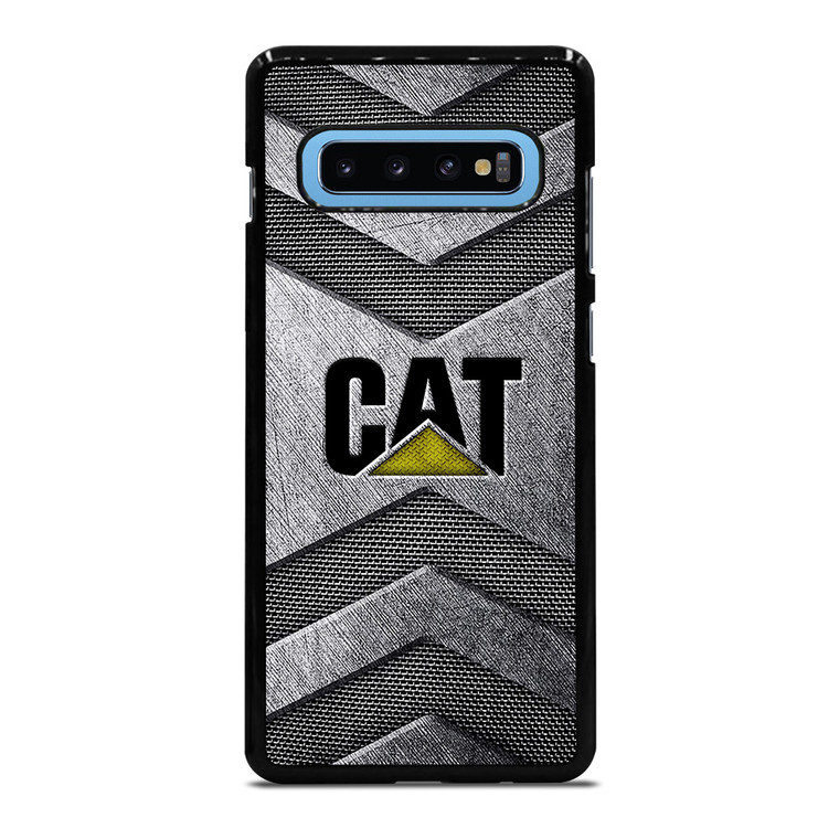 CATERPILLAR TRACTOR CAT METAL LOGO Samsung Galaxy S10 Plus Case