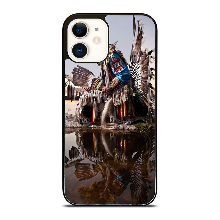 NATIVE AMERICAN INDIAN FEATHERS iPhone 12 Case