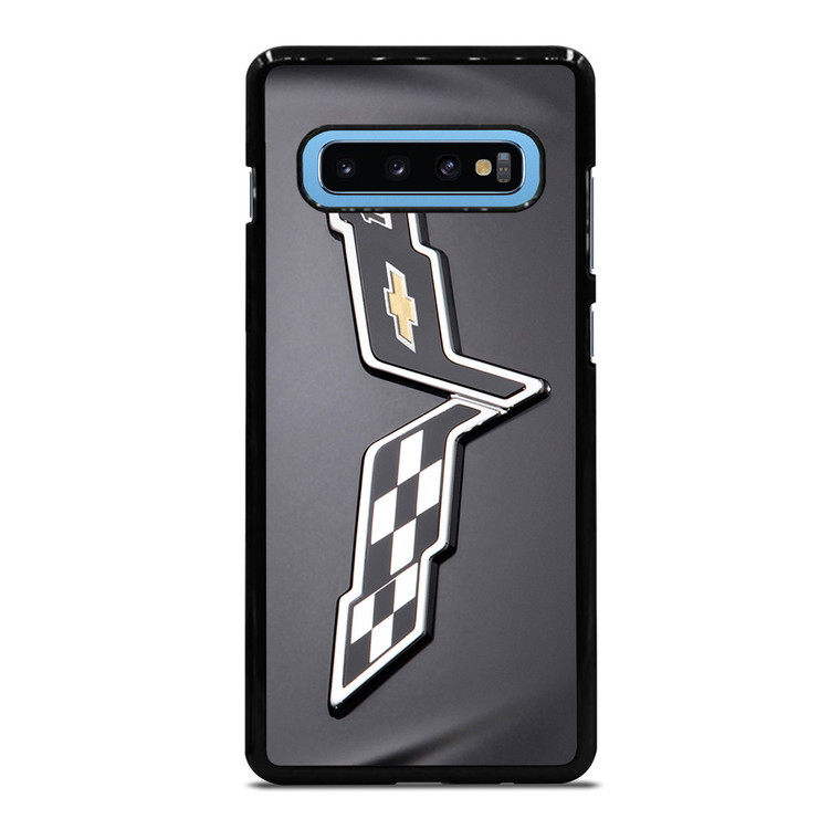 CORVETTE CHEVY LOGO EMBLEM Samsung Galaxy S10 Plus Case