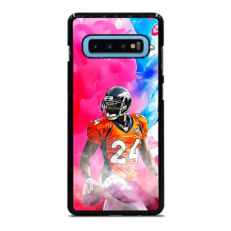 DENVER BRONCOS 24 CHAMP BAILEY Samsung Galaxy S10 Plus Case