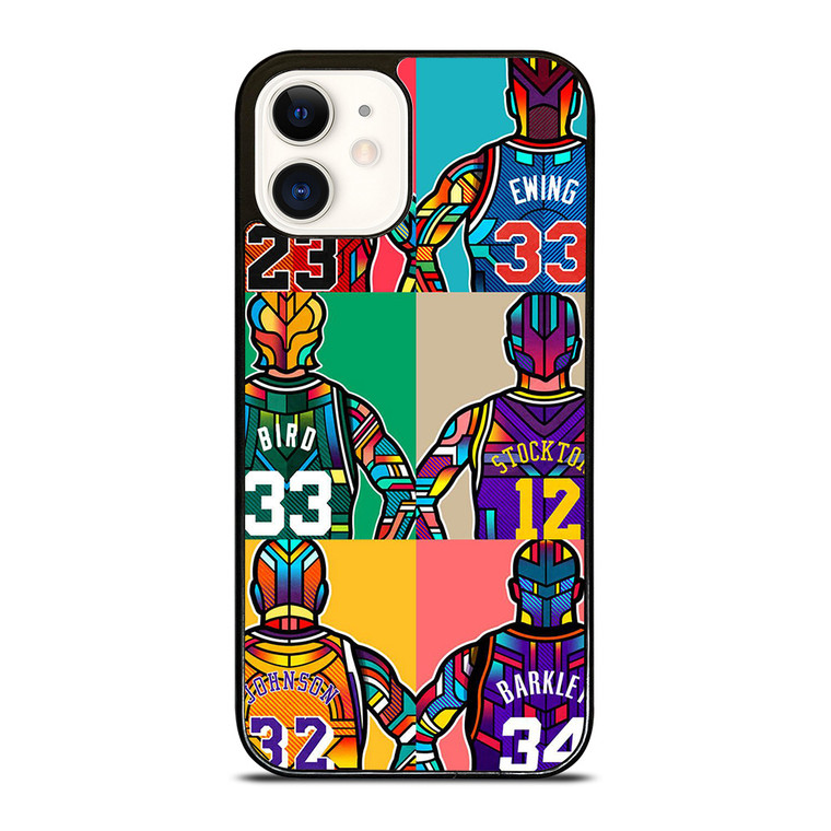 NBA LEGENDS ART iPhone 12 Case